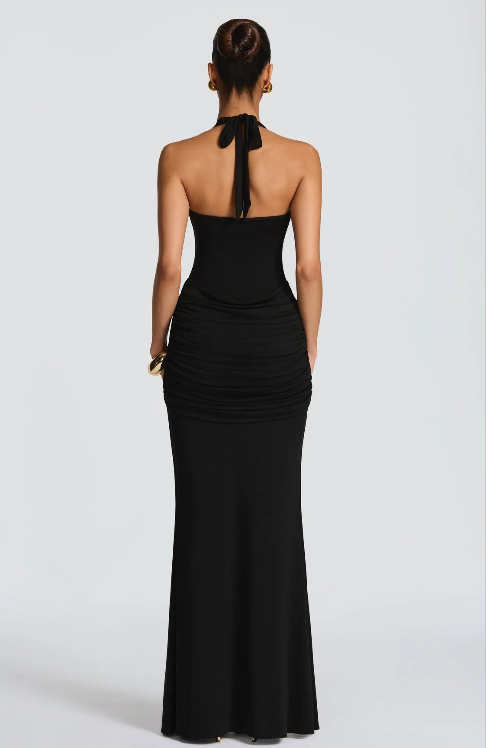 Tie Neck Maxi Hera Dress